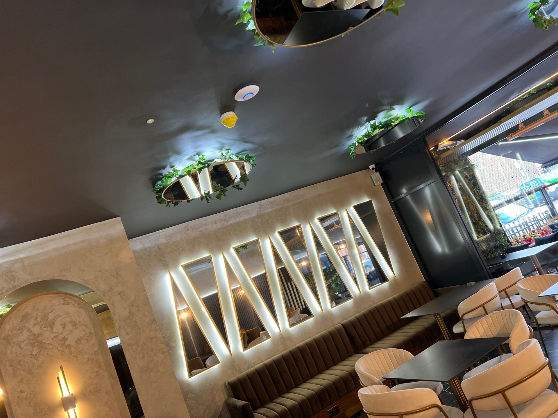 Café interior
